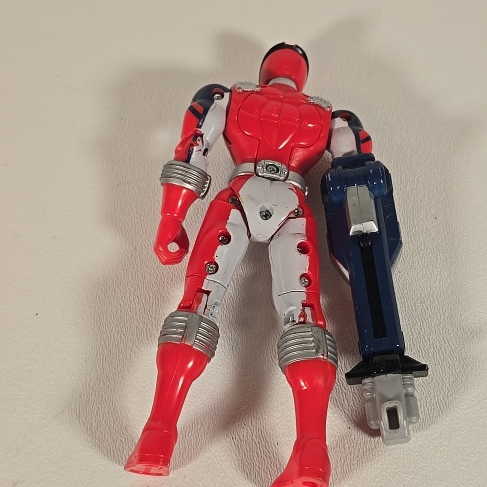 Bandai Power Rangers Operation‎ Overdrive Red Ranger Action Figure Loose - Picture 5 of 6